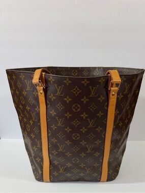 Authentic Louis Vuitton Monogram Sac Shopping Tote | Made in France